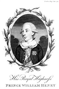 Princ William Henry, třetí syn George III, 1781 od Unbekannt