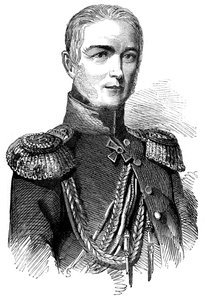 Princ Woronzow, ruský generál sil v Asii, 1853 od Unbekannt
