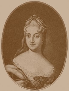 Princezna Jekatěrina Aleksejevna Dolgoruková 1712-1747 od Unbekannt