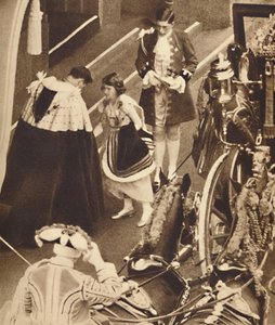 Princezna Elizabeth řídí vlak, 12. května 1937 od Unbekannt