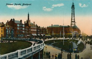 Princess Parade, Blackpool, c1915 od Unbekannt