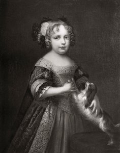Princezna pozdější královna Anna, c1670-1675 1906 od Unbekannt