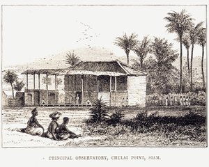 Hlavní observatoř, Siam, 1875 od Unbekannt