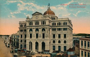 Produce Exchange, Havana, Kuba, c1916 od Unbekannt