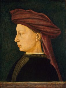 Profilový portrét mladého muže, 14301450. od Unbekannt