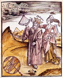 Ptolemaios, alexandrijský řecký astronom a geograf, 1508 od Unbekannt