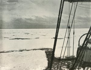 Protlačit se těžkými krami v Rossově moři, c1908, 1909. od Unbekannt