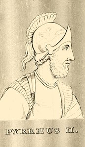 Pyrrhus II, fl 242-237 př.nl, 1830. od Unbekannt