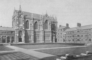 Quadrangle, Keble College, Oxford, 1904 od Unbekannt