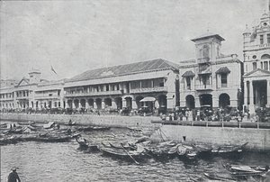 Nábřeží v Singapuru, 1924 od Unbekannt