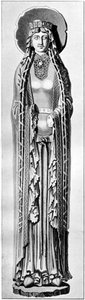 Královna Clotilda, 6. století, 1910 od Unbekannt