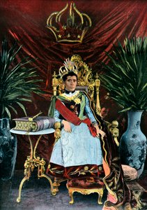 Královna Ranavalona Manjaka III z Madagaskaru, c 1880 od Unbekannt