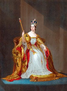 Královna Viktorie 1819-1901, 1838 od Unbekannt