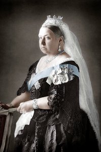 Královna Viktorie Spojeného království, c1890 od Unbekannt