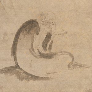 Čtení sútry za měsíčního svitu, ca. 1332. od Unbekannt