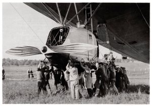 Zadní gondola, Zeppelin LZ 127 Graf Zeppelin, 1933 od Unbekannt