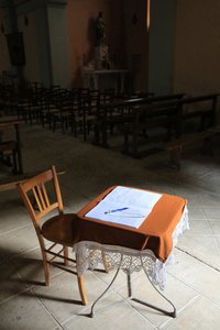 Zaregistrujte se v kostele. od Unbekannt