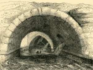 Pozůstatky starého Holbornského mostu, c1872. od Unbekannt