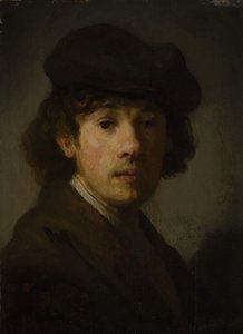 Rembrandt 1606-1669 jako mladý muž. od Unbekannt