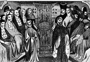 Rezignace Richarda II., 1399, c1902-1905 od Unbekannt