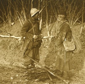 Návrat z Verdunu, severní Francie, c1914-c1918 od Unbekannt