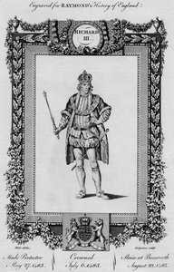 Richard III, c1787 od Unbekannt