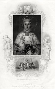 Richard II., anglický král, 1860 od Unbekannt