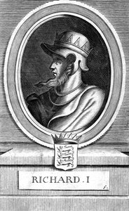 Richard I. anglický král, 19. století od Unbekannt
