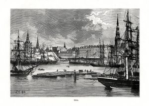 Riga, Lotyšsko, 1879 od Unbekannt