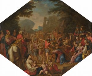 Cesta na Kalvárii, 16151620. od Unbekannt