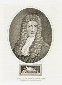 Robert Boyle (1627-1691), irský fyzik a chemik od Unbekannt