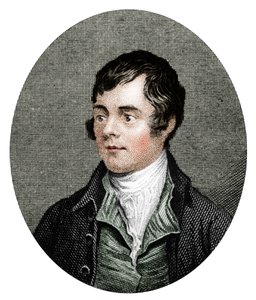 Robert Burns , skotský básník, 1877 od Unbekannt