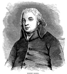 Robert Raikes , anglický filantrop a vydavatel, 1780 1880 od Unbekannt