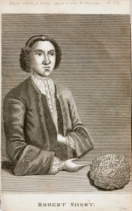 Robert Short, lékařská kuriozita, c 1750 od Unbekannt