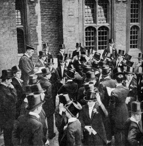 Seznam Etonians 4. června, Berkshire, c1922 od Unbekannt