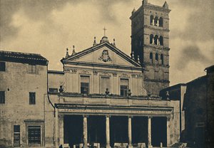 Roma – kostel svaté Cecílie, 1910 od Unbekannt