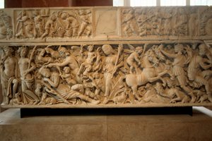 Římský sarkofág s legendou o Seléně a Endymionovi, 230-235 n.l od Unbekannt
