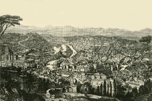 Řím, 1890. od Unbekannt