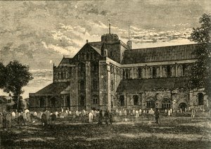 Romsey Abbey, 1898. od Unbekannt