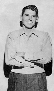 Ronald Reagan, americký herec, filmová hvězda a politik, 20. století od Unbekannt