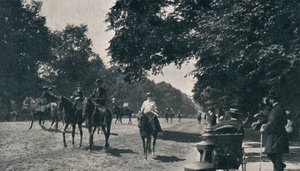 Rotten Row, Hyde Park, c1900 od Unbekannt