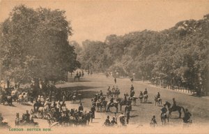 Rotten Row, Londýn, 1900 od Unbekannt