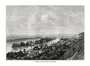 Rouen, Normandie, Francie, 1879 od Unbekannt