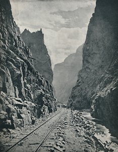 Royal Gorge of the Arkansas, c1897. od Unbekannt