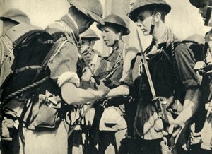 Royal Marines před invazí na Sicílii, druhá světová válka, 1943 1944. od Unbekannt