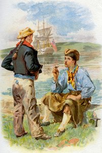 Námořníci královského námořnictva, 18. století 1890-1893 od Unbekannt