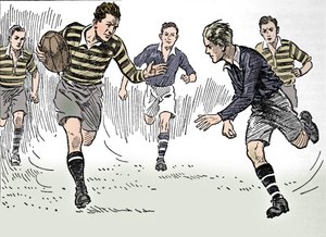 Rugby fotbal, 1937 od Unbekannt