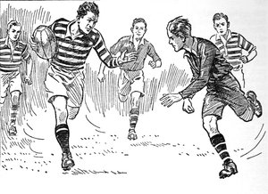 Rugby fotbal, 1937 od Unbekannt