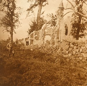 Zřícenina kaple, 1914-c1918 od Unbekannt