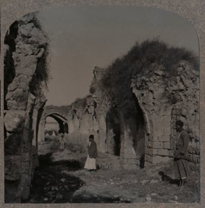 Ruins of Crusaders Church, Ramleh, c1900 od Unbekannt